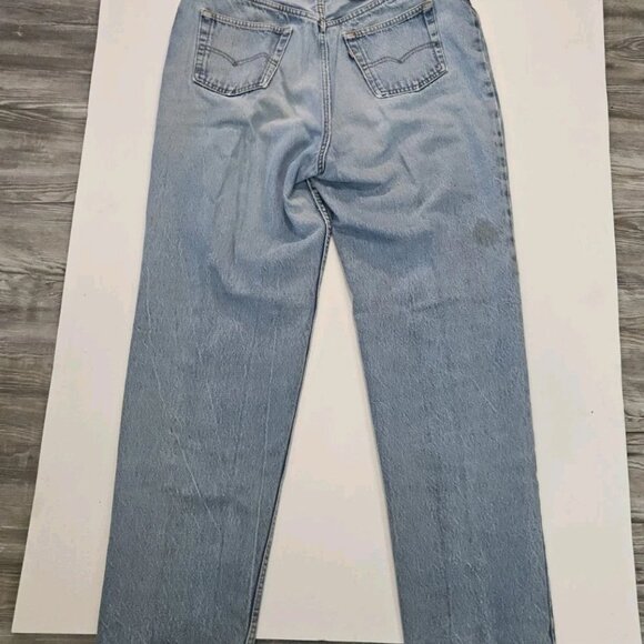 Vintage 80s Levis 501 Faded Jeans 32x32 Made USA - Picture 3 of 7
